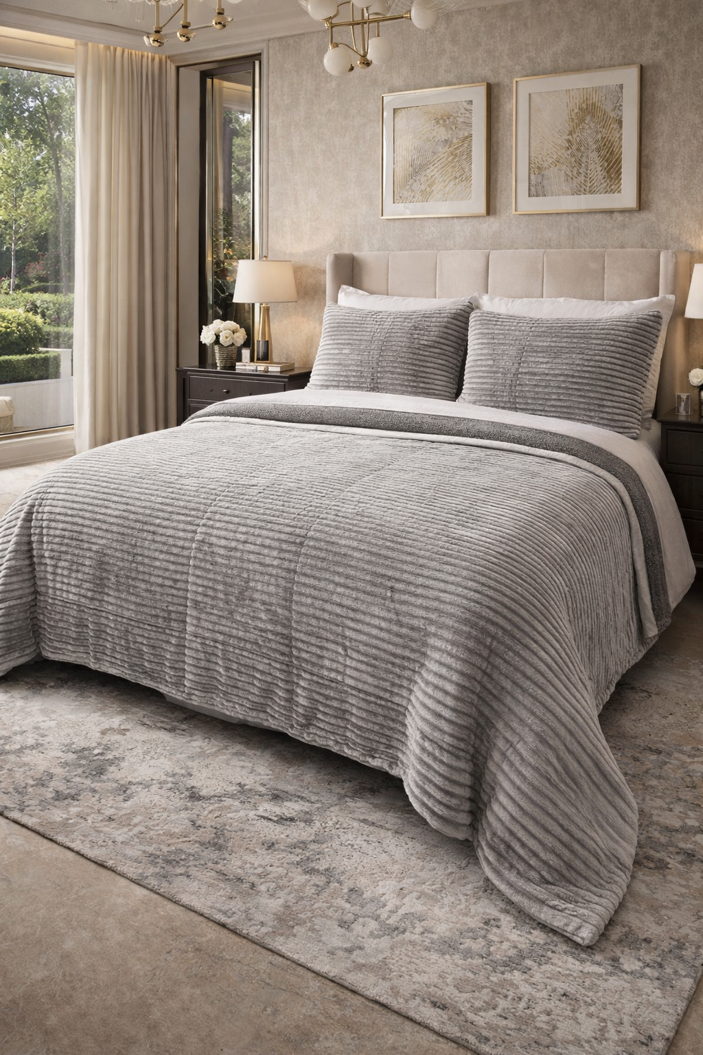 Ensemble De Couverture Sherpa