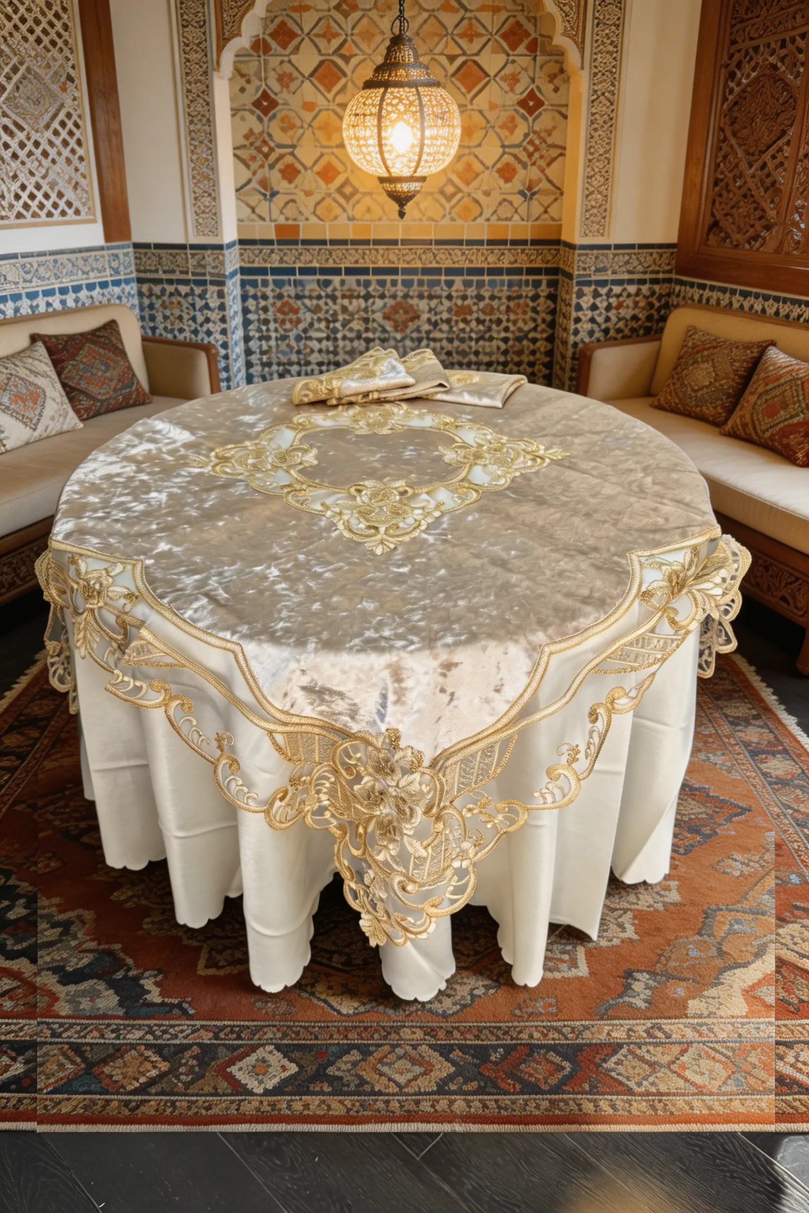 Nappe Ronde Art Dentelle (Copie)